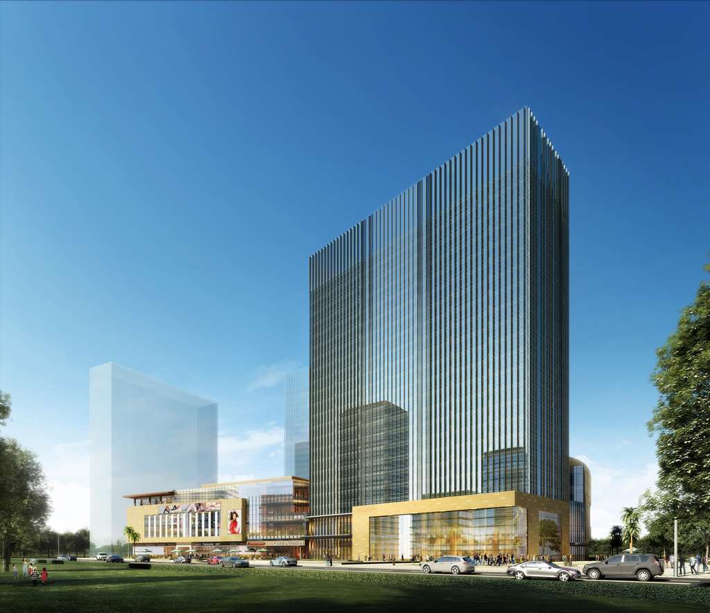 Doubletree By Hilton Hotel Shenzhen Longhua, Near Huawei, Foxcnn, Shenzhen North Railway, Uniwalk & Uniworld Shopping Mall, Sam'S Club Kültér fotó